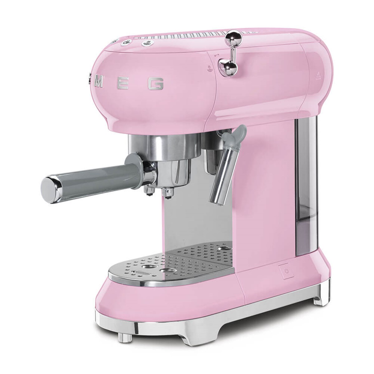 SMEG PEMBE ESPESSO KAHVE MAKİNESİ ECF01PKEU