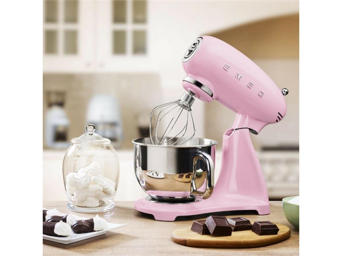 SMEG PEMBE SMF03PKEU STAND MİKSERİ
