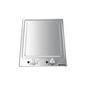 SMEG PGF30T-1 KLASİK ÇELİK DOMİNO GAZLI OCAK