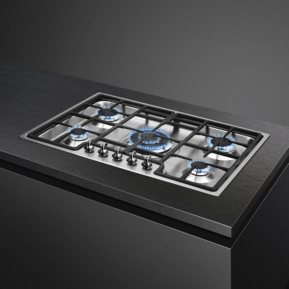 SMEG PGF75-4 KLASİK ÇELİK GAZLI OCAK