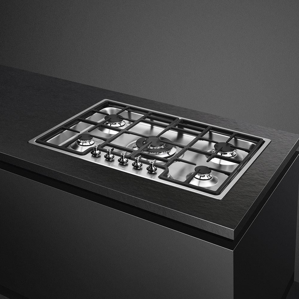 SMEG PGF75-4 KLASİK ÇELİK GAZLI OCAK