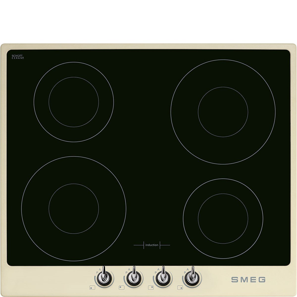 SMEG PI964P LİNEA VICTORIA KREM İNDÜKSİYONLU OCAK