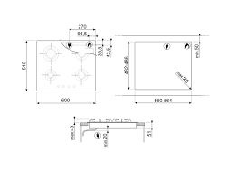 SMEG PVL664CN DOLCE STİL NOVO SİYAH GAZLI OCAK