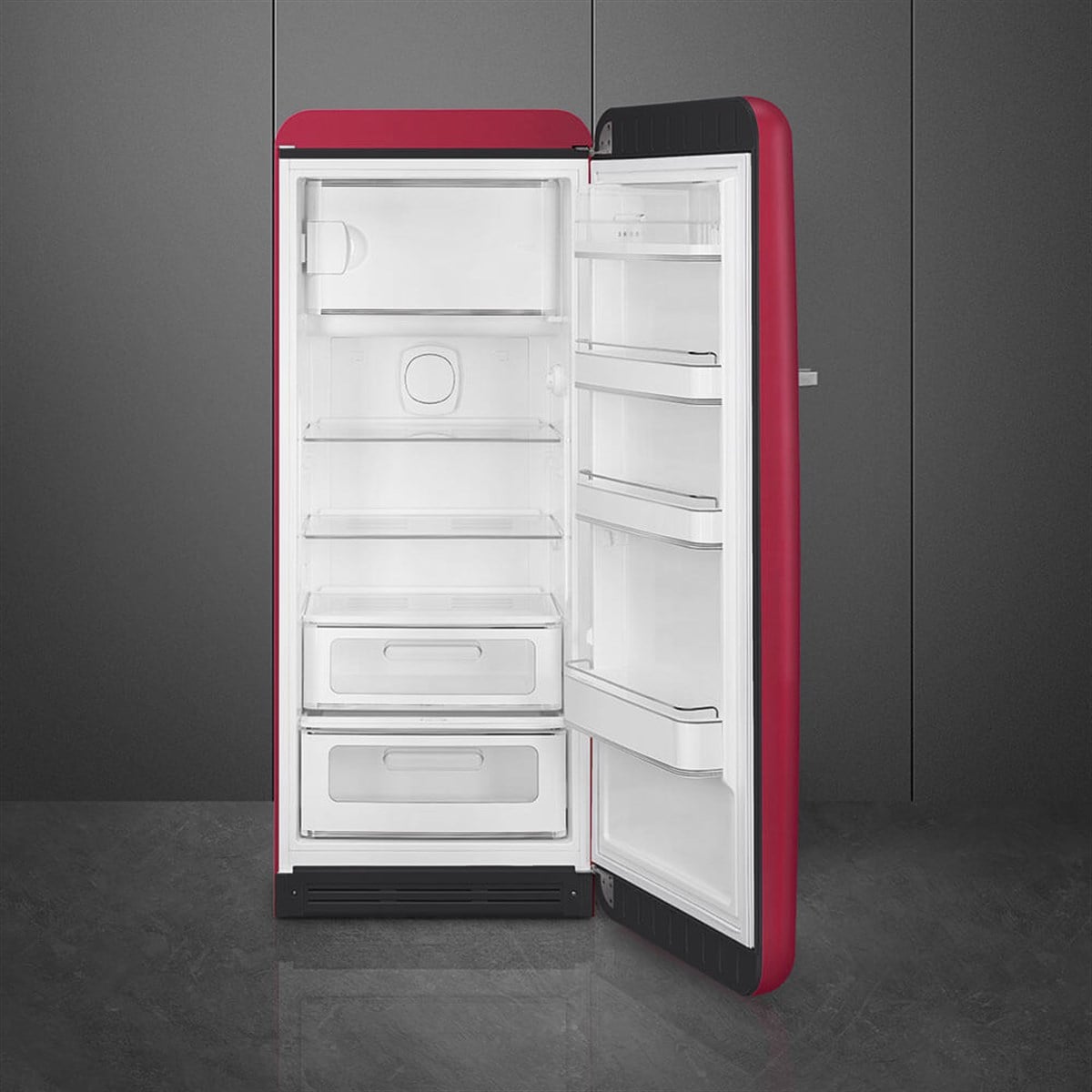 SMEG RUBY RED BUZDOLABI FAB28RDRB3