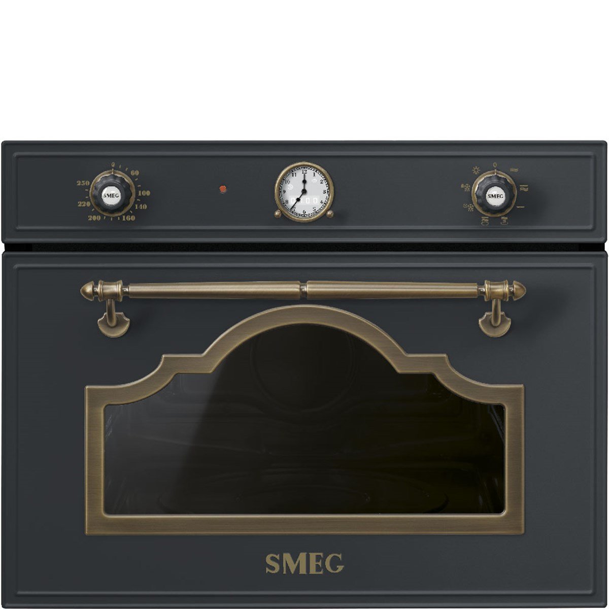 SMEG SF4750MAO CORTINA ANTRASİT (RUSTİK ESTETİK) MİKRODALGA 
