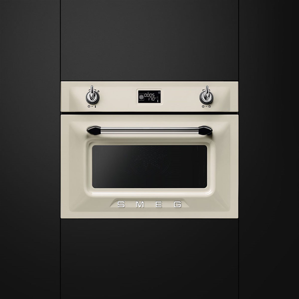 SMEG SF4920MCP VICTORIA KREM KOMBİ MİKRODALGA FIRIN