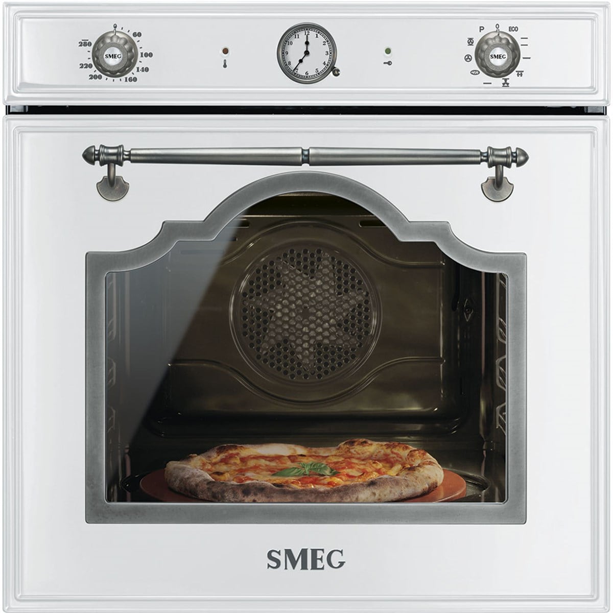SMEG SFP750BSPZ CORTINA (PİROLİTİK) - BEYAZ  FIRIN