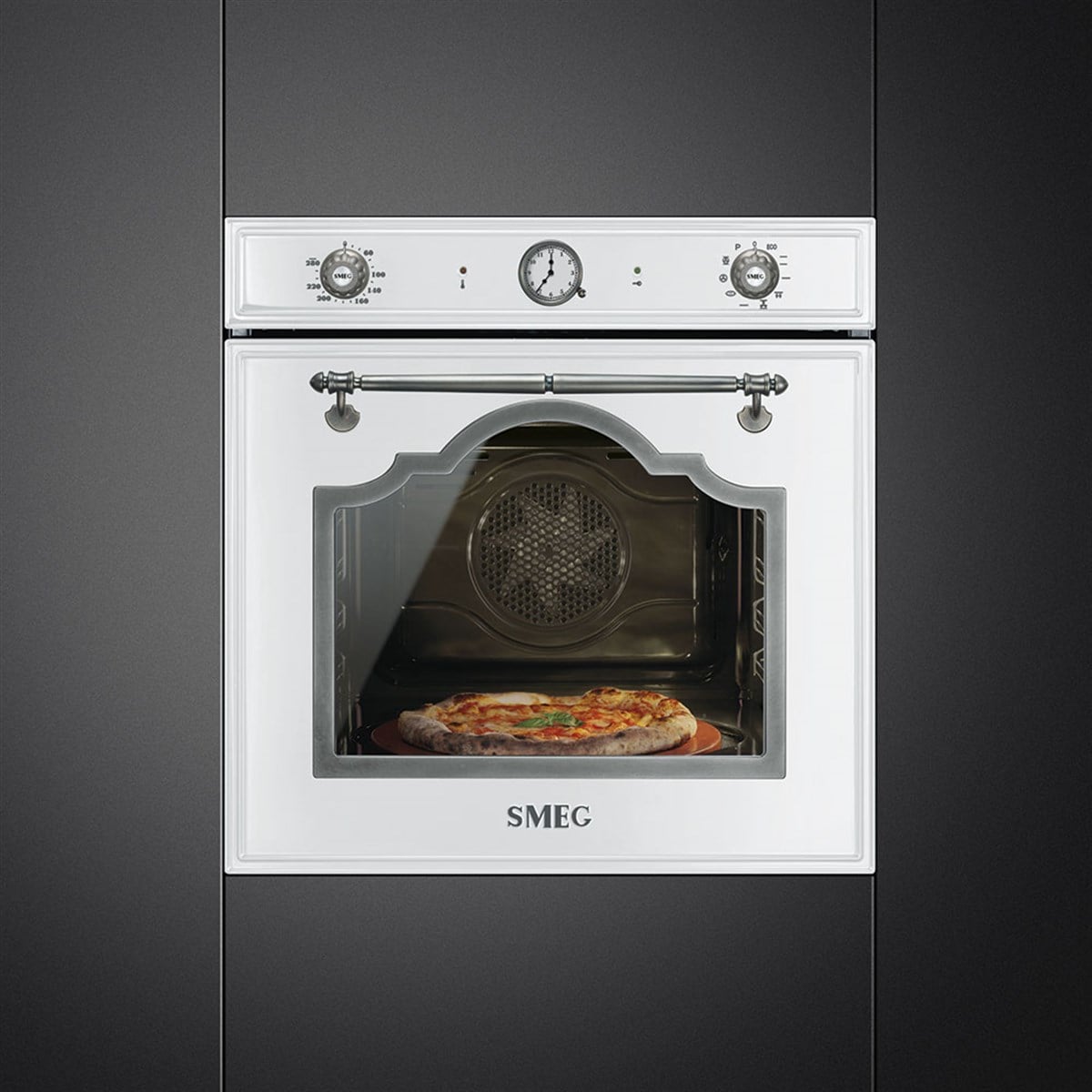 SMEG SFP750BSPZ CORTINA (PİROLİTİK) - BEYAZ  FIRIN