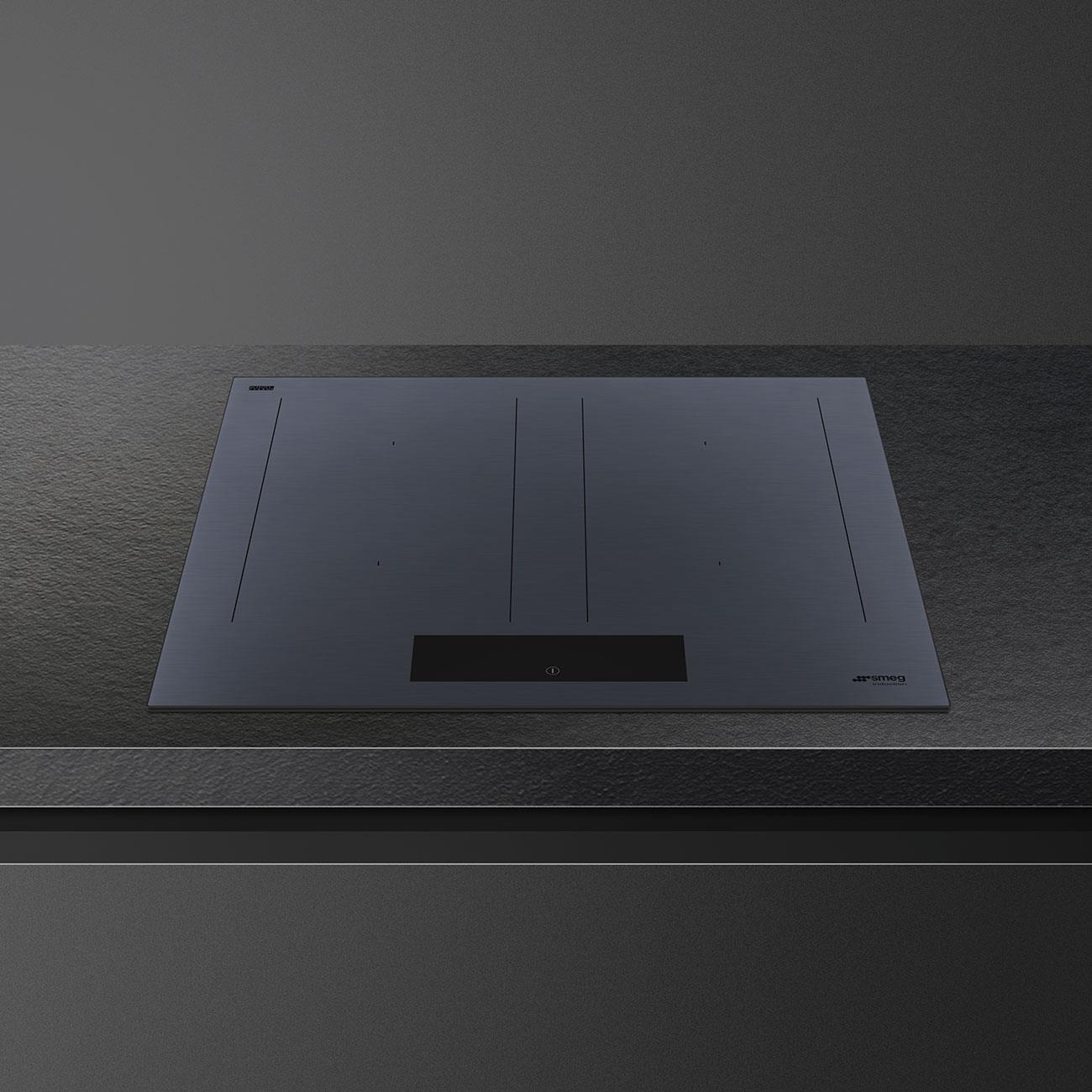 SMEG SIM1644DG LİNEA NEPTUNE GREY ANKASTRE İNDÜKSİYONLU OCAK