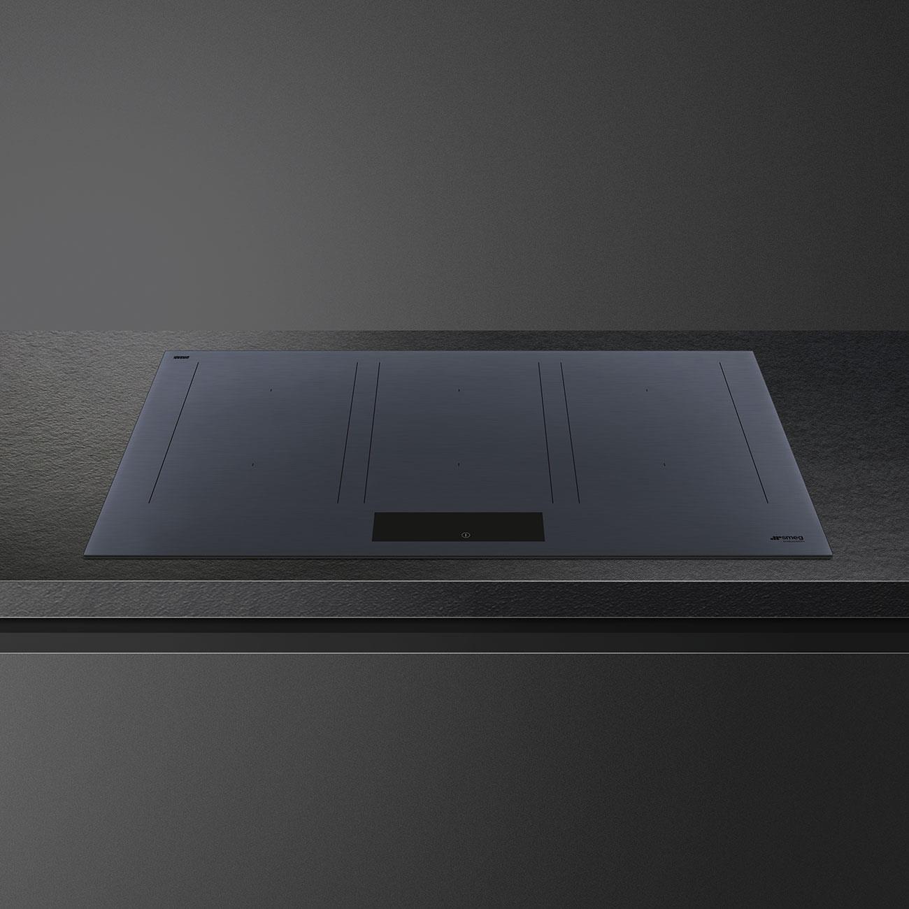 SMEG SIM1964DG LİNEA NEPTUNE GREY ANKASTRE İNDÜKSİYONLU OCAK