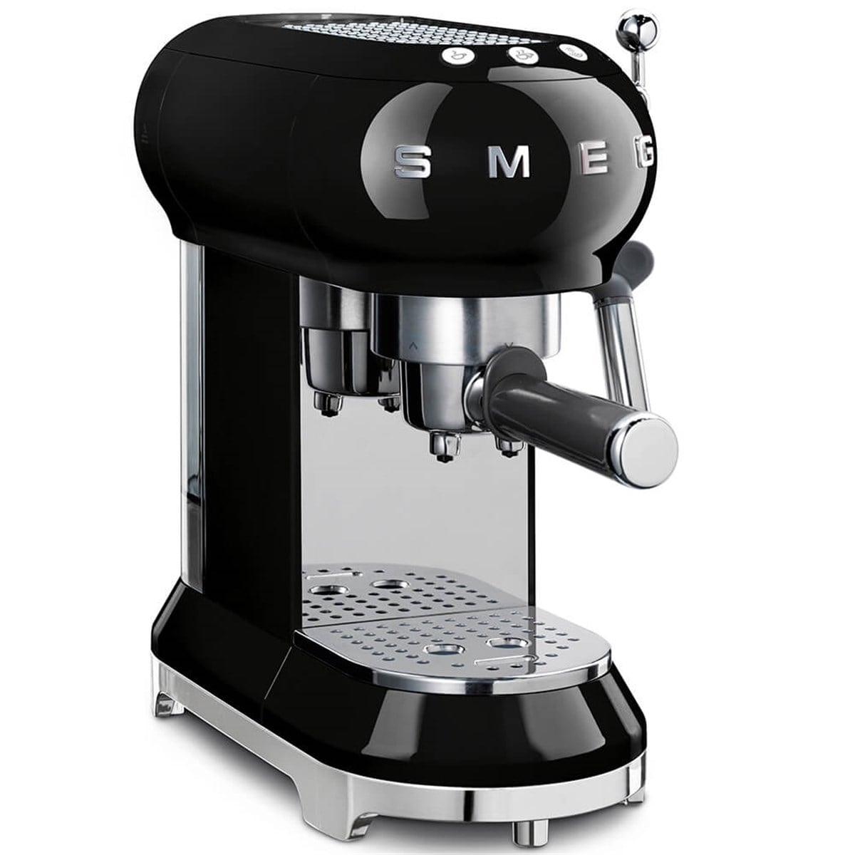 SMEG SİYAH ESPESSO KAHVE MAKİNESİ ECF01BLEU