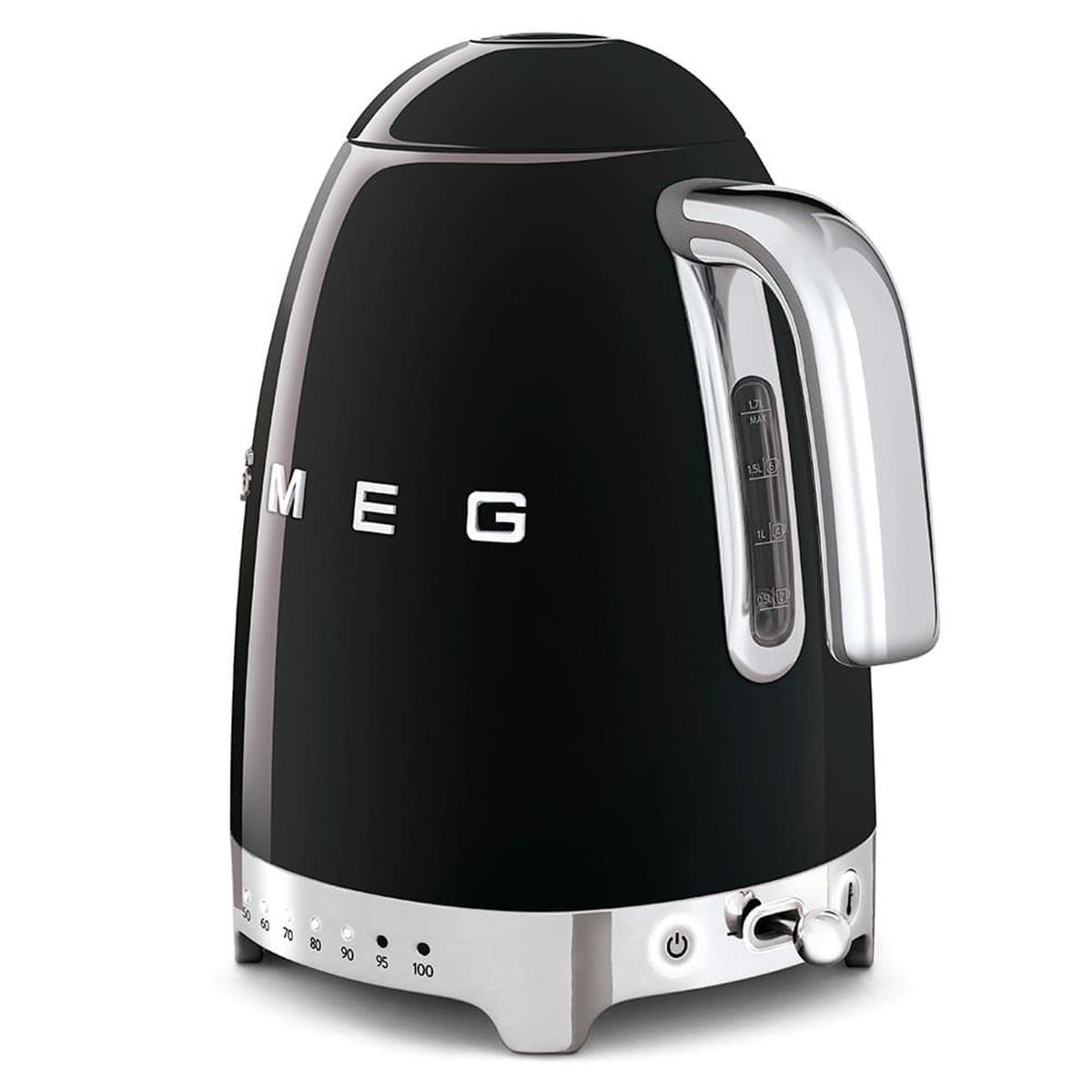 SMEG SİYAH ISI AYARLI SU ISITICI – KETTLE- KLF04BLEU
