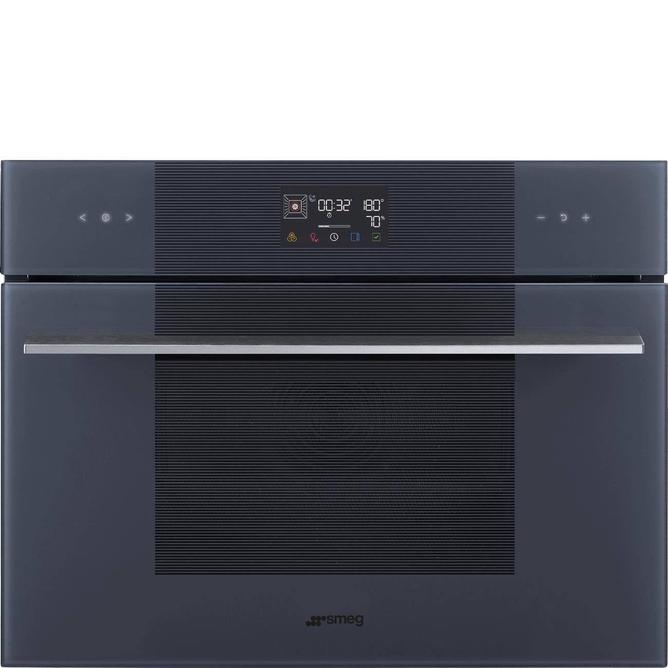 SMEG SO4102S3G LİNEA NEPTUNE GREY KOMBİ BUHARLI FIRIN