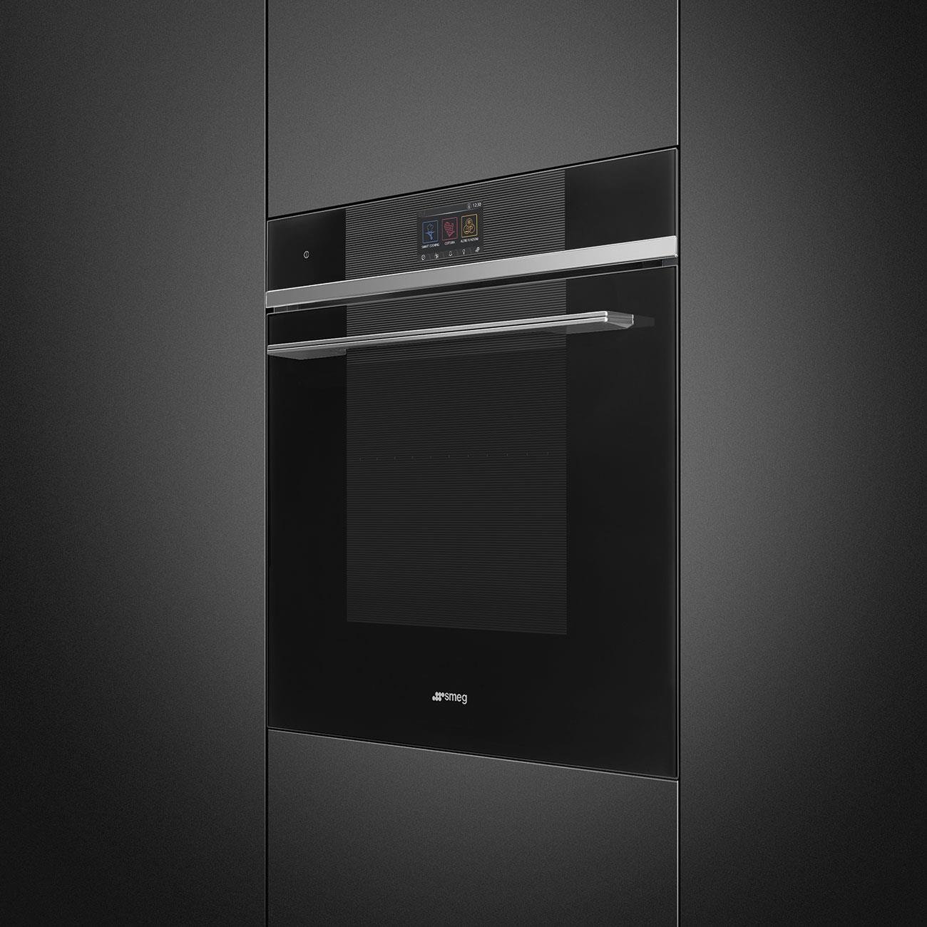 SMEG SO6104APN LİNEA DEEP BLACK FIRIN