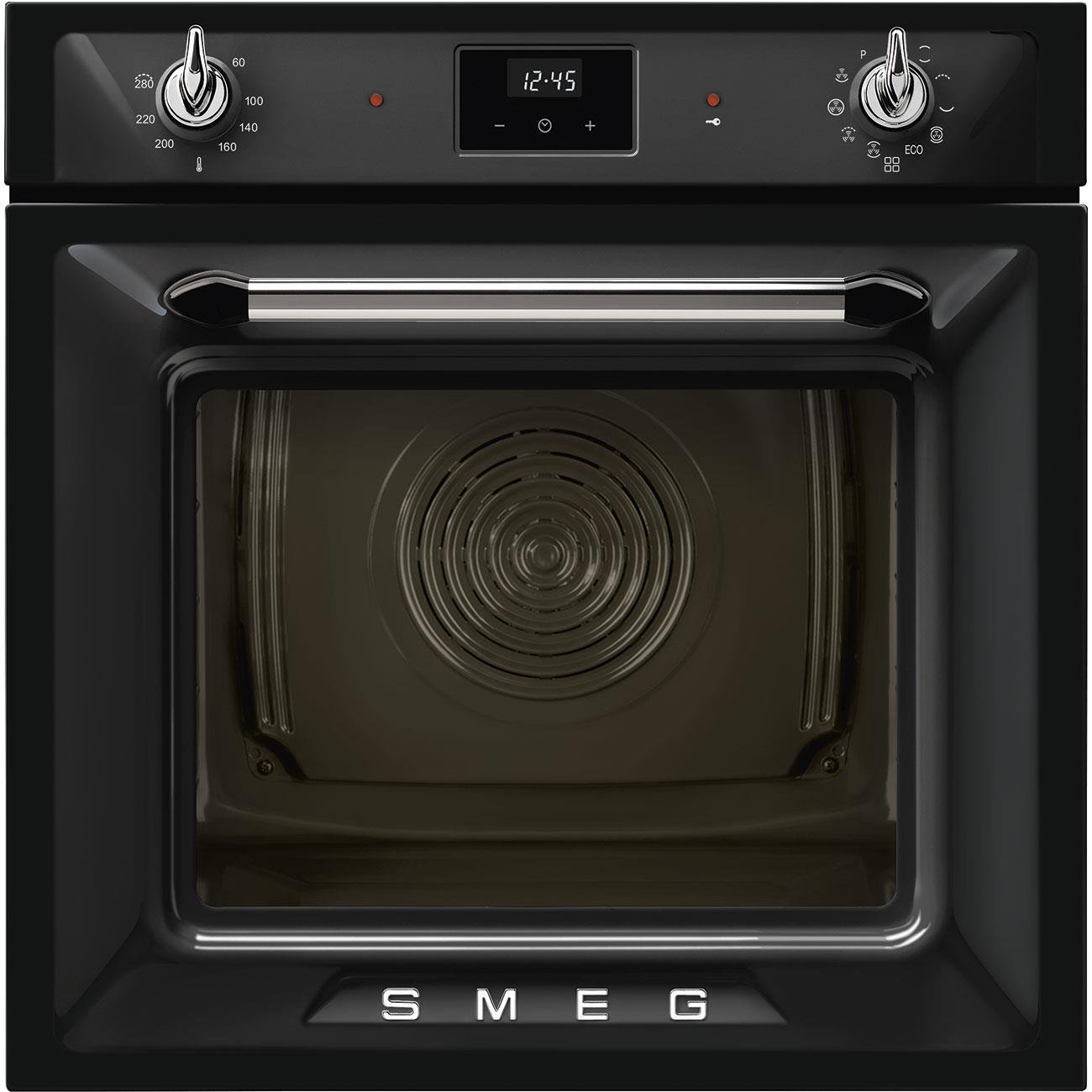 SMEG SOP6900TN VICTORIA SİYAH FIRIN