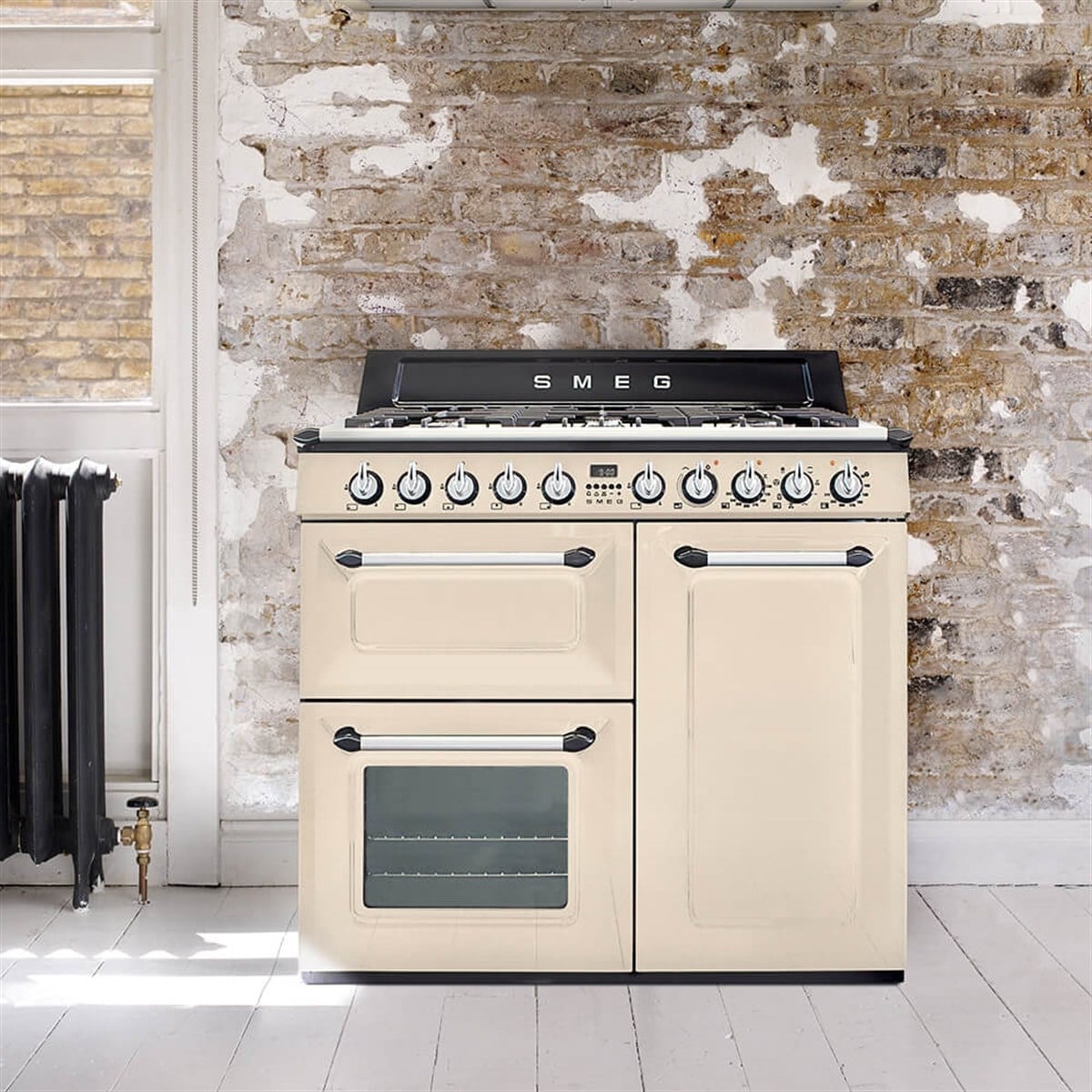 SMEG TR103P VICTORIA KUZİNE FIRIN KREM