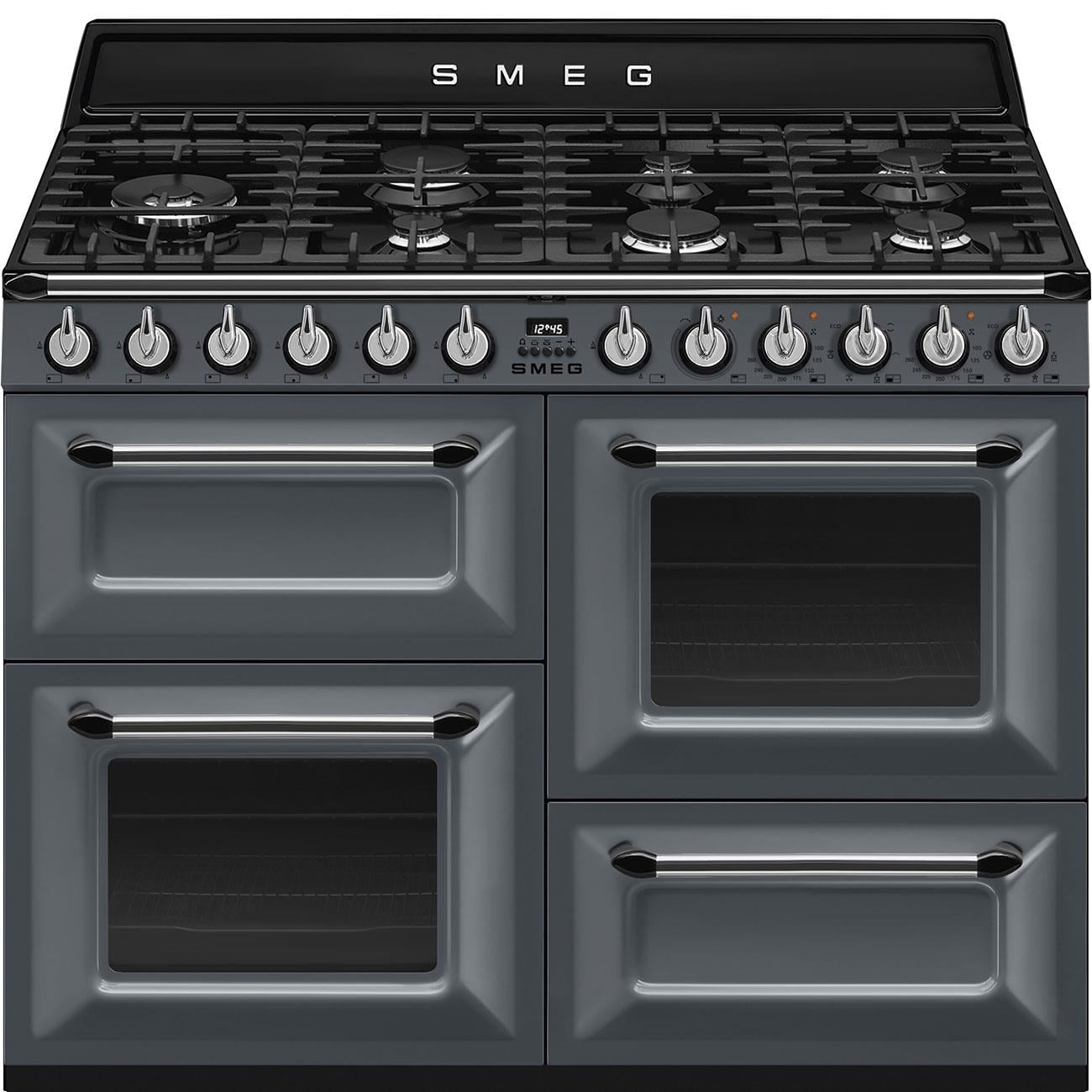 SMEG TR4110GR VİCTORİA BARUT GRİSİ KUZİNE FIRIN