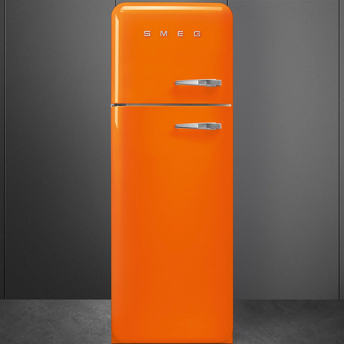 SMEG TURUNCU BUZDOLABI FAB30ROR FAB30LOR