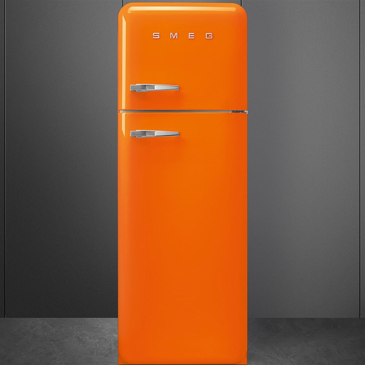 SMEG TURUNCU BUZDOLABI FAB30ROR FAB30LOR