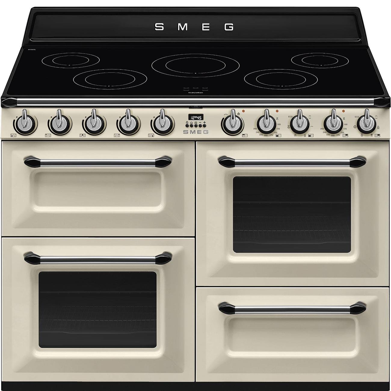 SMEG VICTORIA KREM KUZİNE FIRIN TR4110IP2 110 cm