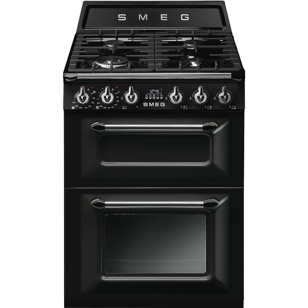 Smeg Vıctorıa TR62BL Siyah Kuzine Fırın 60 