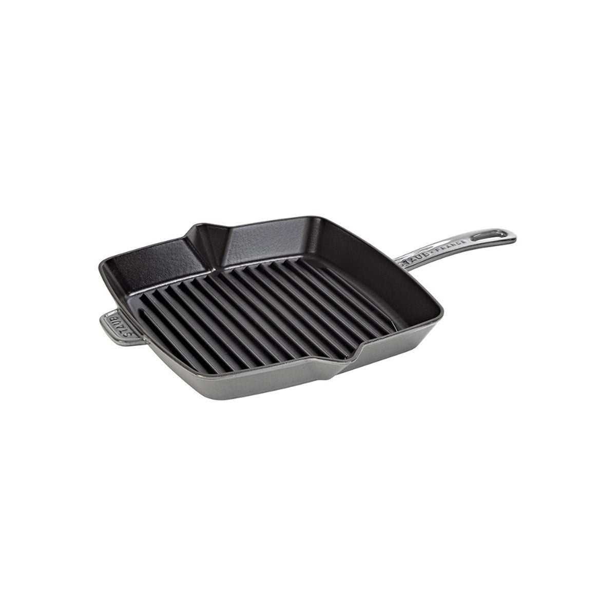 STAUB 26X26 CM DÖKÜM AMERİCAN GRİLL TAVA GRİ