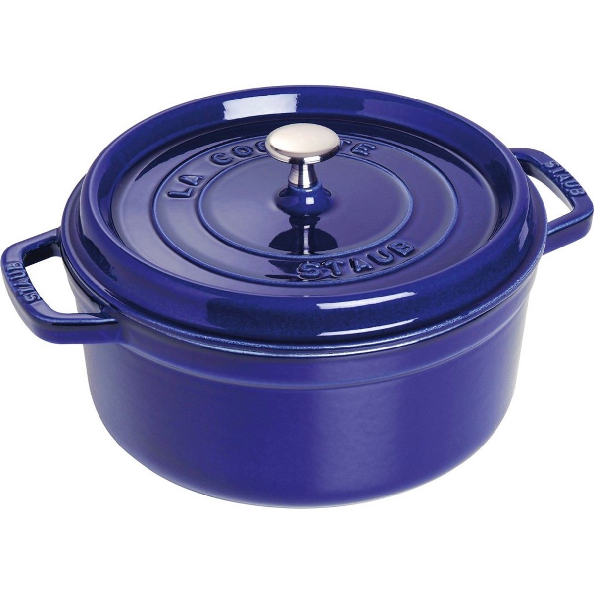 STAUB COCOTTE 28 CM DÖKÜM TENCERE LACİVERT