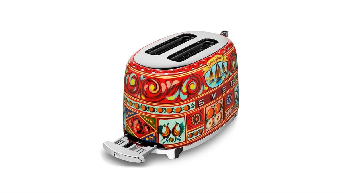 TSF01DGEU DOLCE&GABBANA TASARIM TOASTER 2x1
