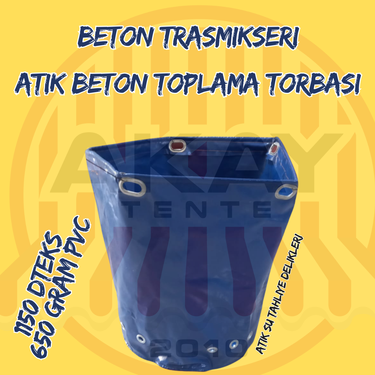  Transmikser  Beton Branda Taşıma Torbası