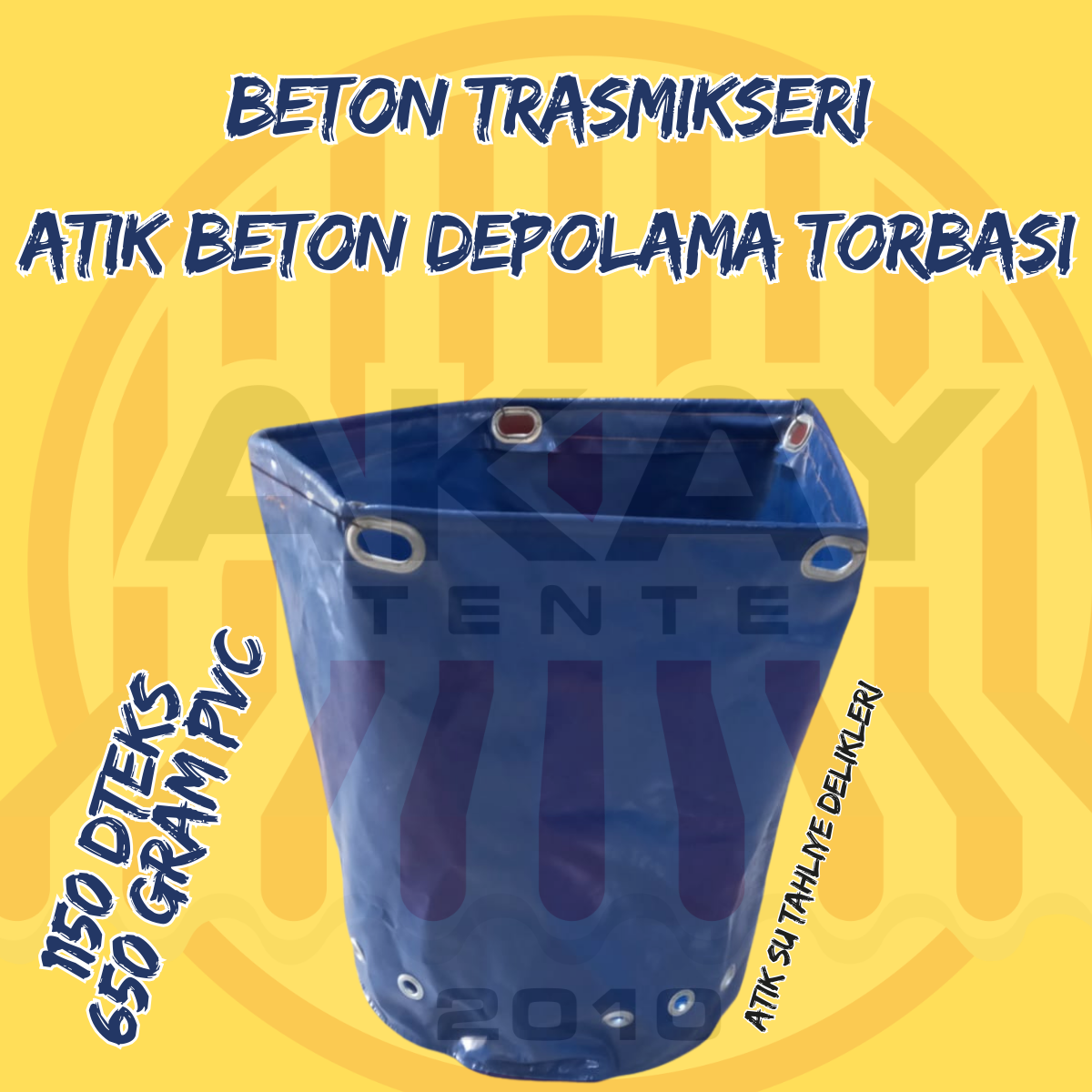  Transmikser  Beton Branda Taşıma Torbası