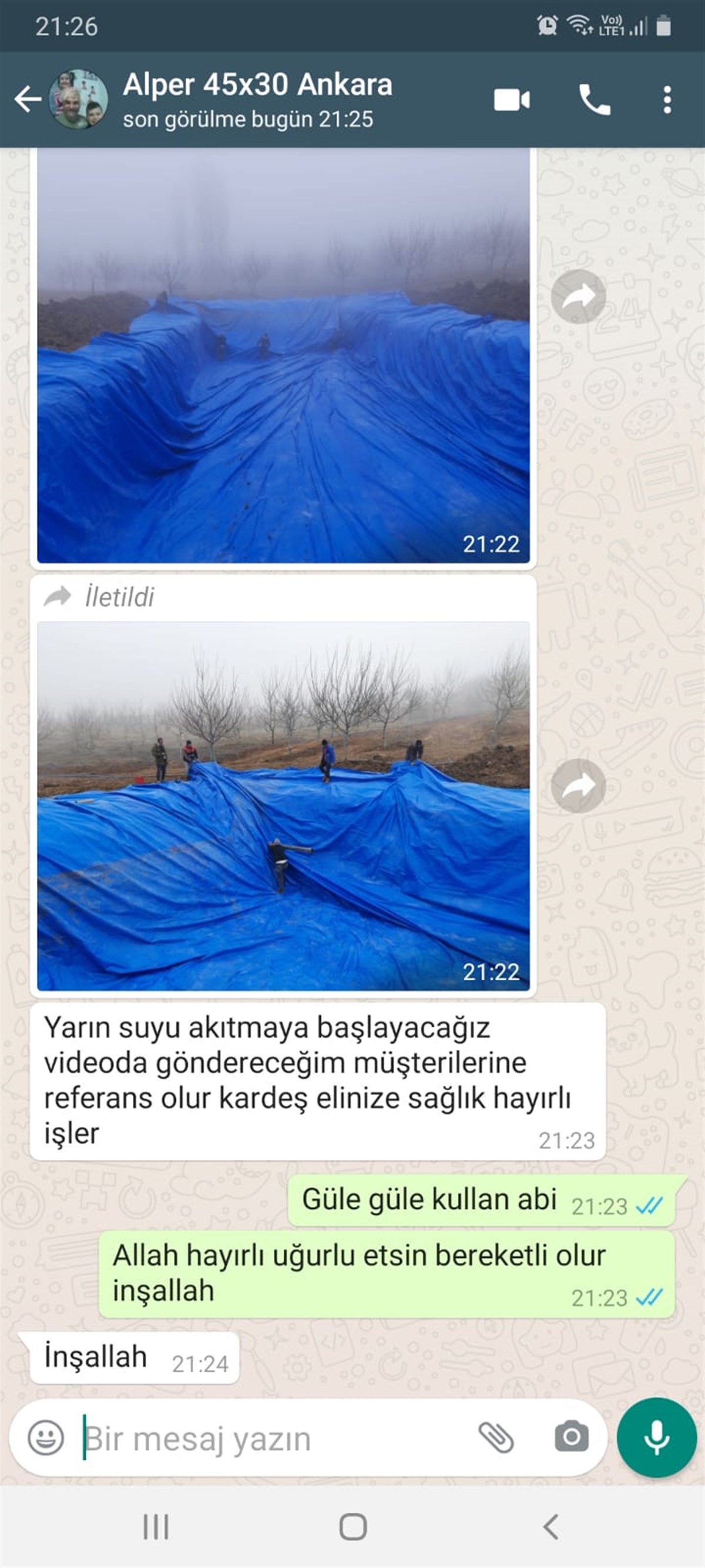 230 Gram PE Dokuma Branda 10m*10m