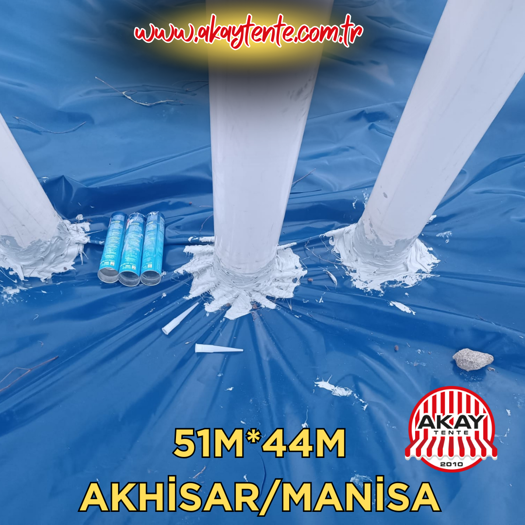 51X44m Havuz Brandası 650 Gram Pvc