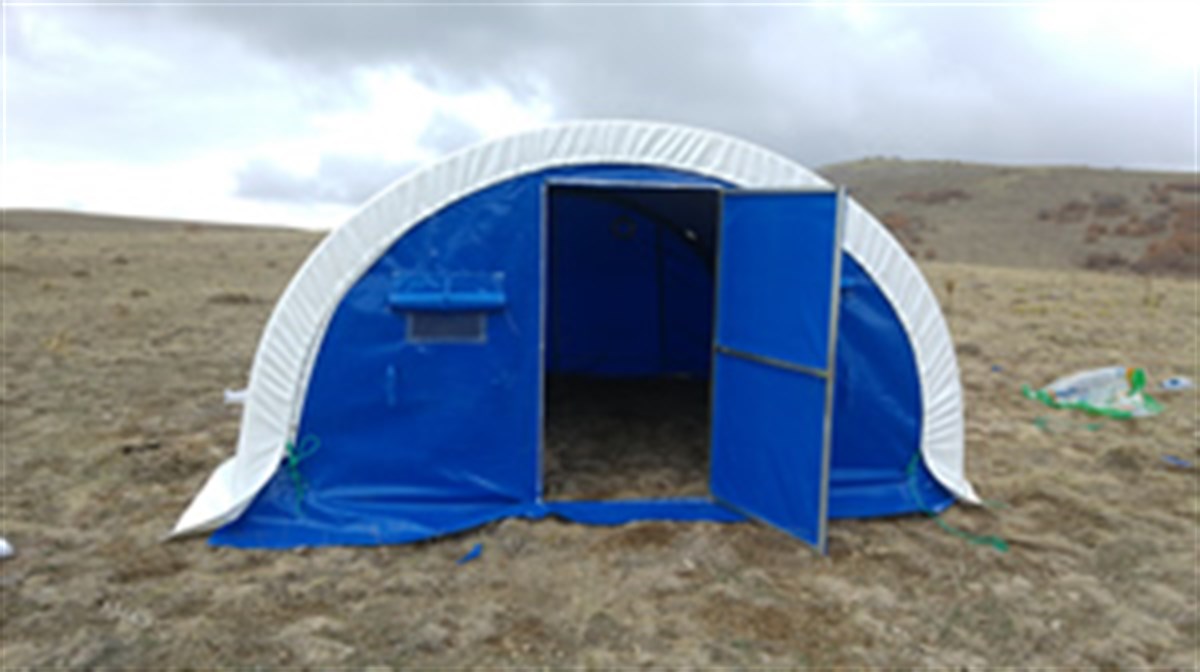 6*4 Yaşam Çadırı Şantiye Çadırı ısı Yalıtımlı