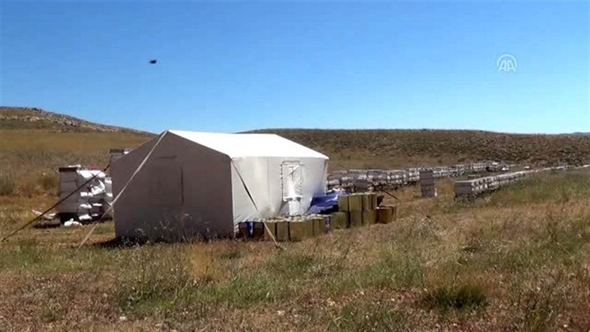 Bal Sağım Çadırı 3X3 İskeletli Arıcı Çadırı