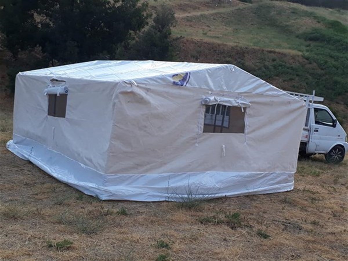 Bal Sağım Çadırı Bal Süzme Çadırı Arıcı Çadırı 5X3,5