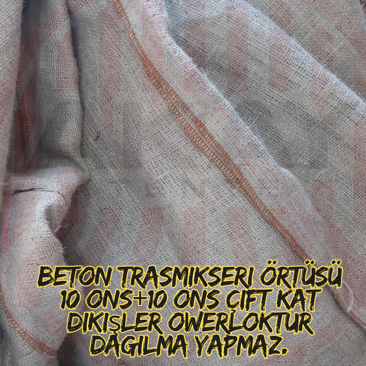 Beton Mikseri Örtüsü Çift Kat 10 Ons