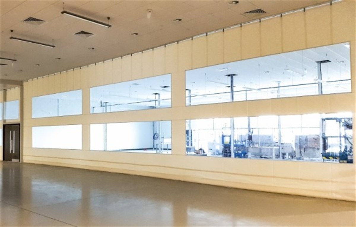 Farbika Ara Bölme Pvc Branda Şeffaf Branda