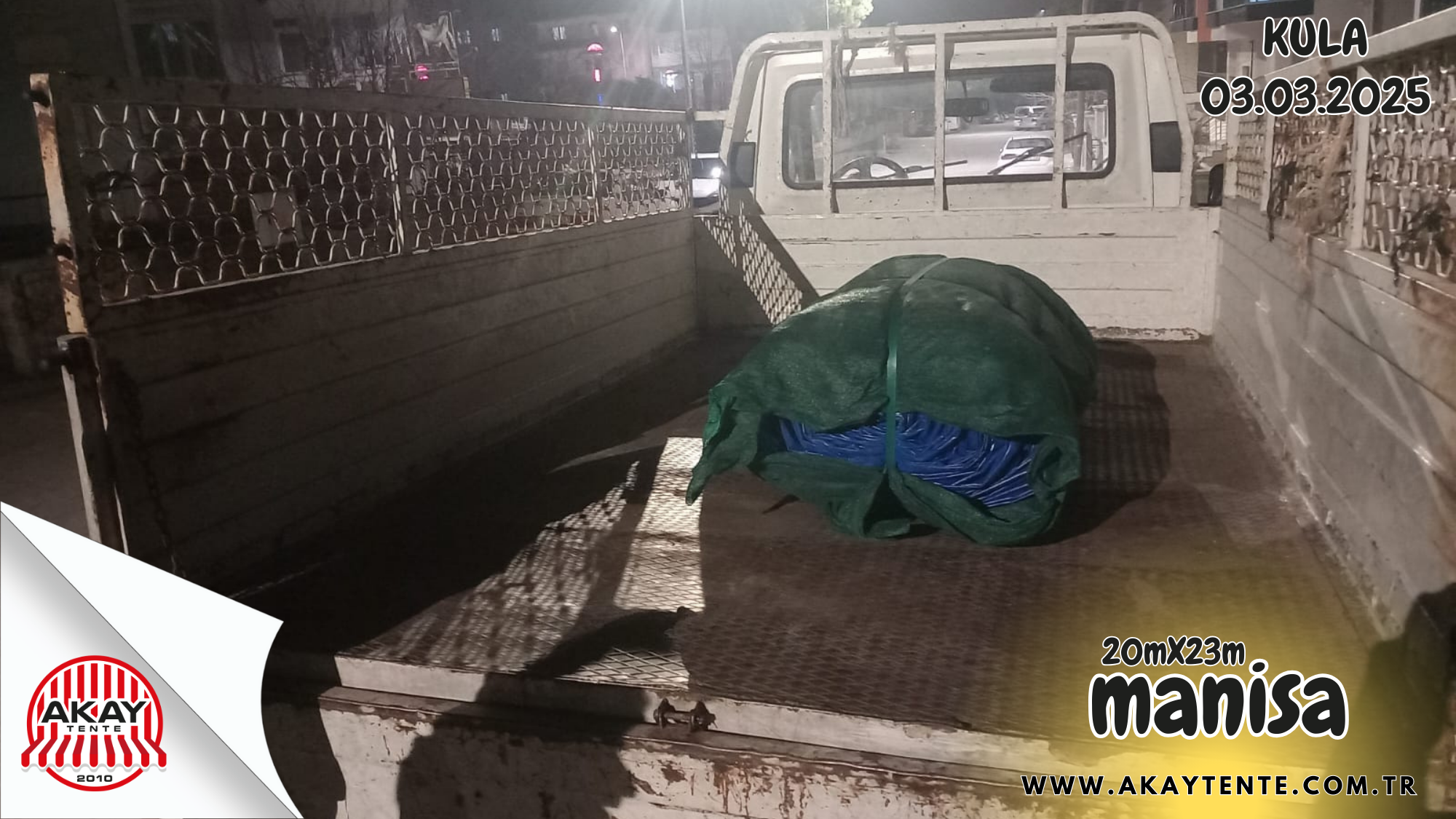 Gölet Brandası 650 Gram Pvc Branda