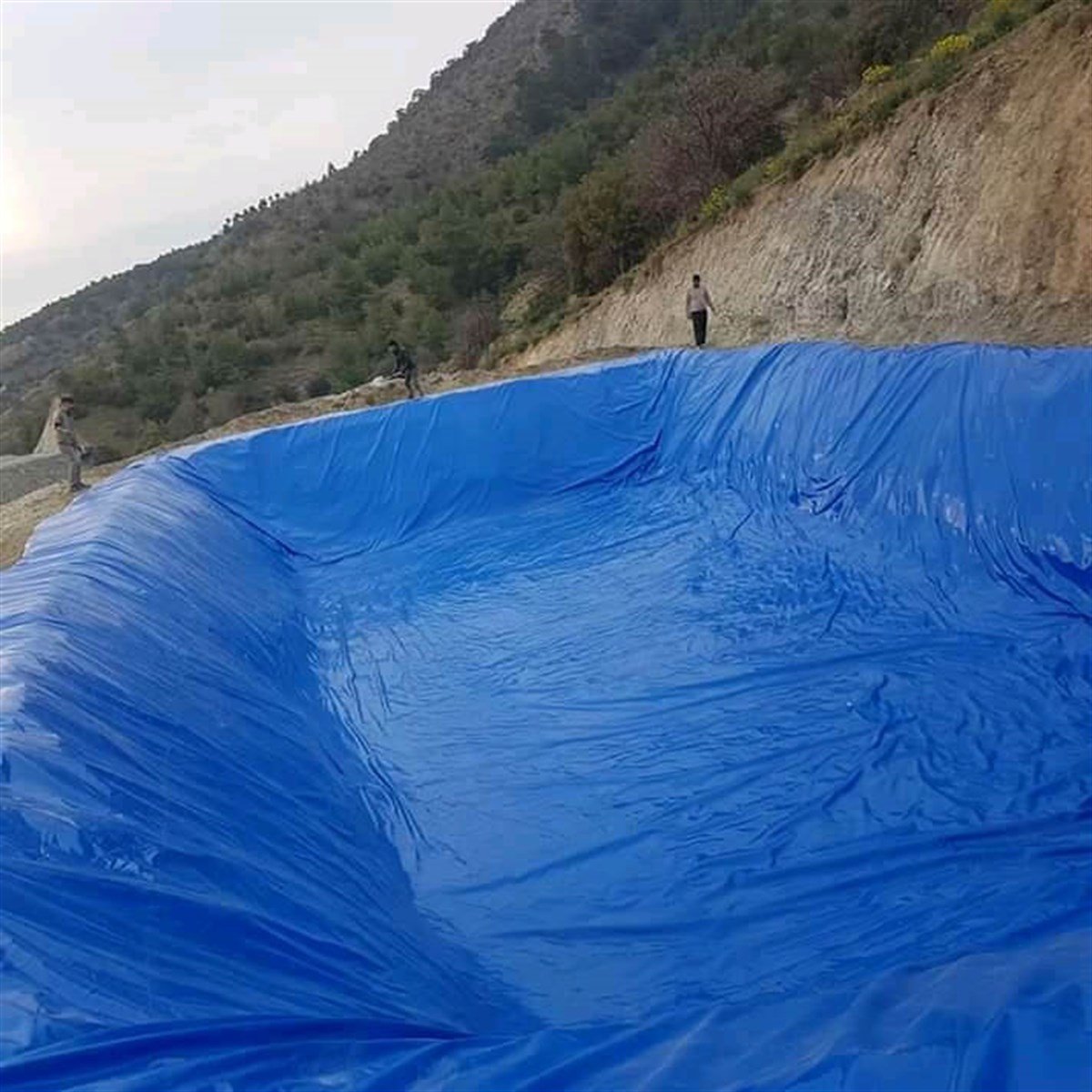 Havuz Brandası Gölet Yapımı 17m*10m 650 Gram 1150 Denye