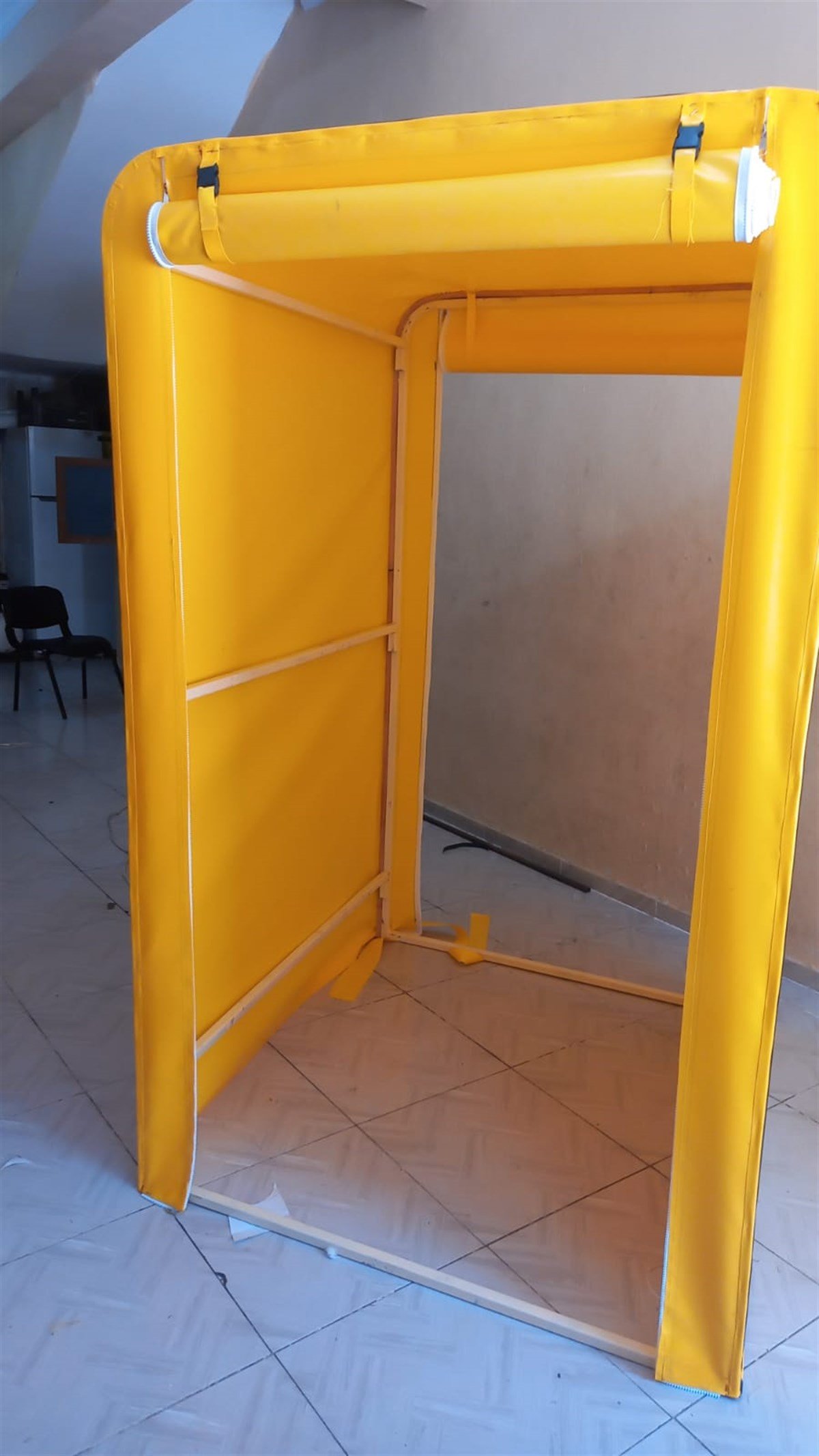 Portatif Üst Arama Kabini Veya Çok Amaçlı Soyunma Kabinleri