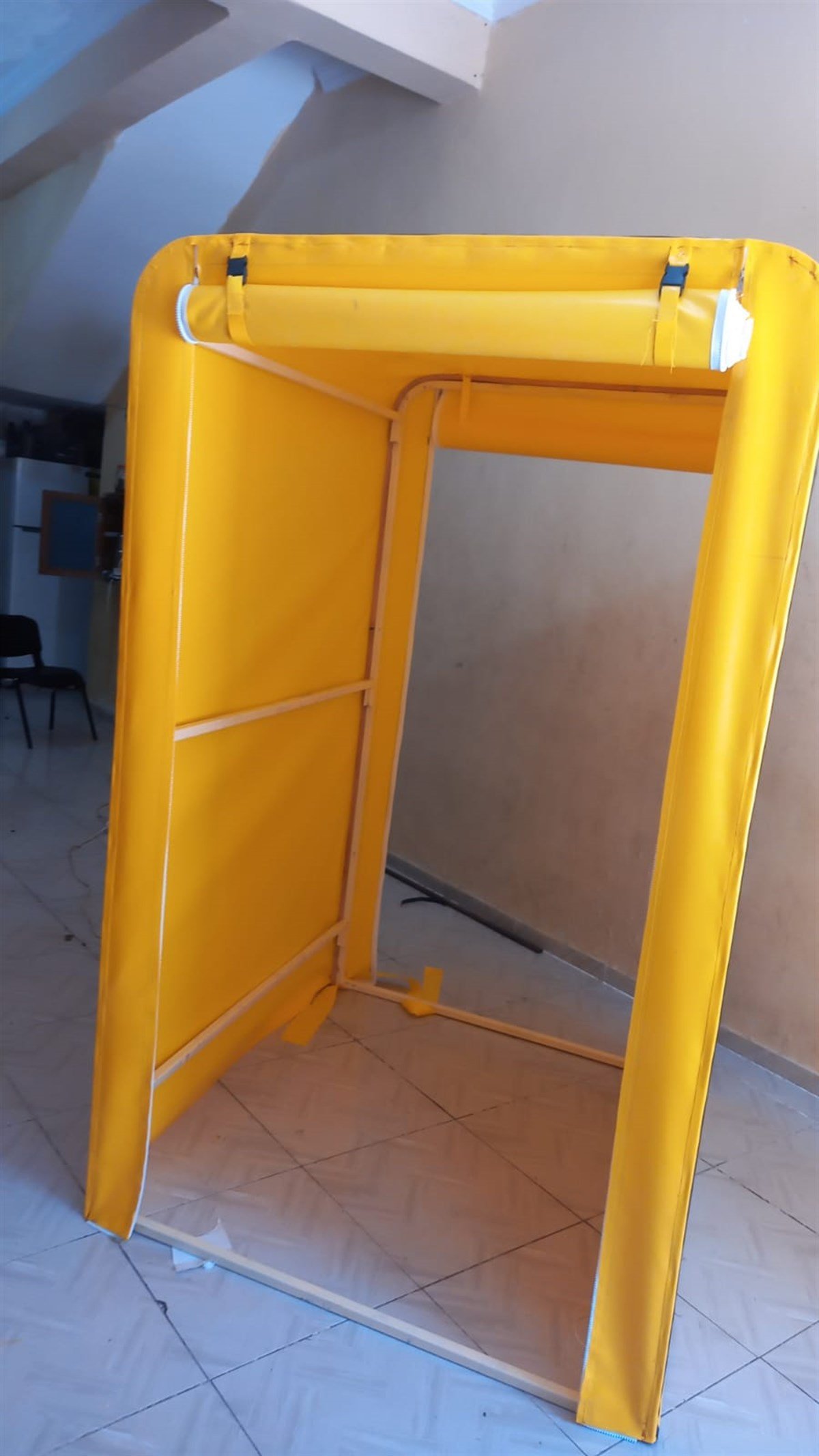 Portatif Üst Arama Kabini Veya Çok Amaçlı Soyunma Kabinleri