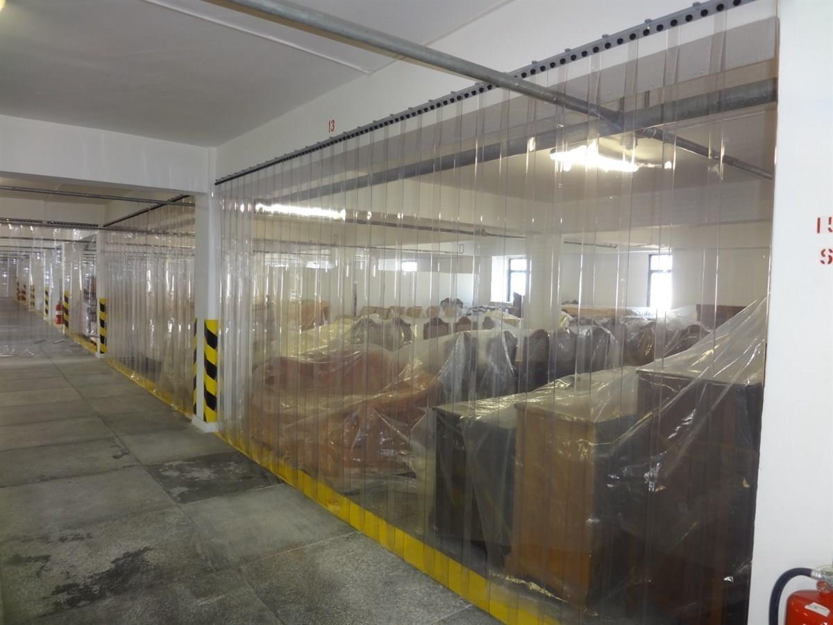 Pvc Dilimli Şeffaf Perde