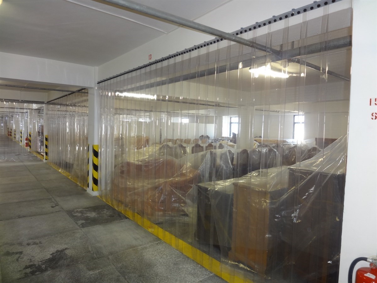 Pvc Dilimli Şeffaf Perde