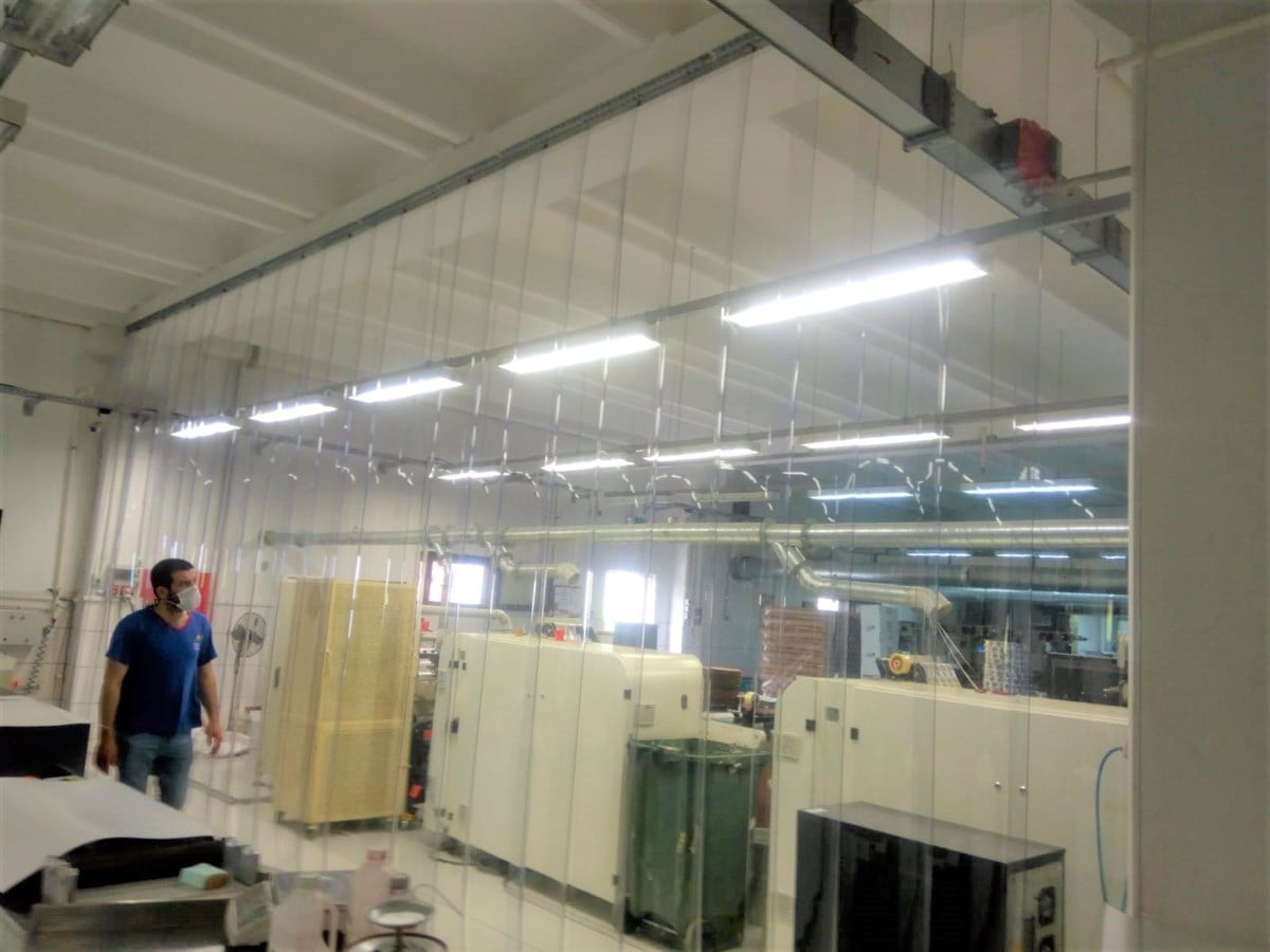 Pvc Dilimli Şeffaf Perde