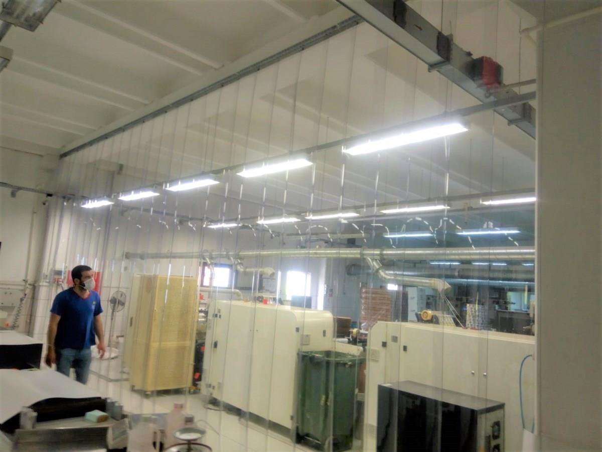 Pvc Dilimli Şeffaf Perde