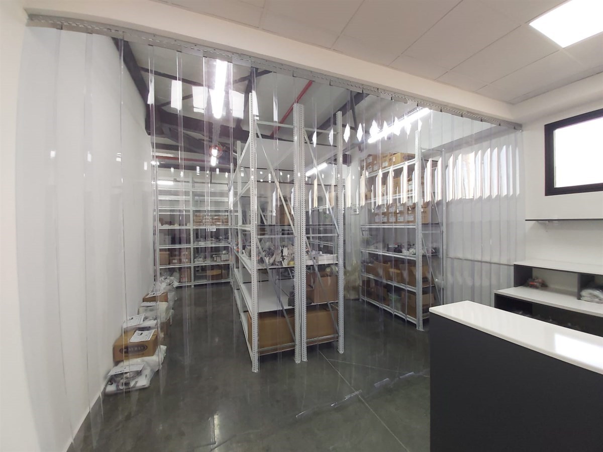 Pvc Dilimli Şeffaf Perde