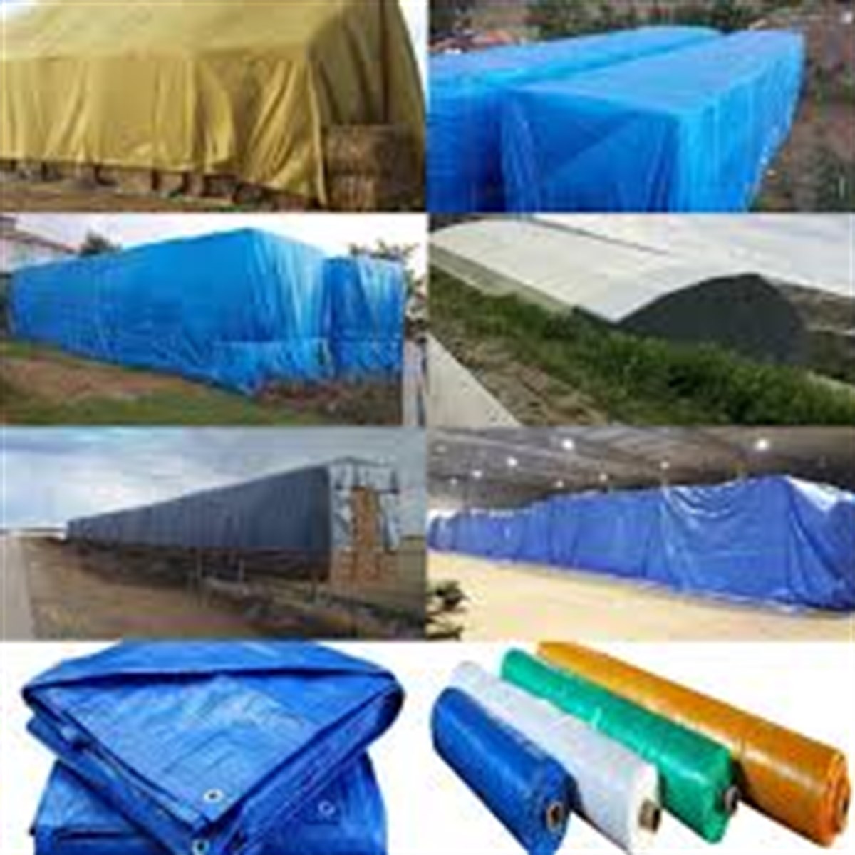 Saman Brandası 20m*16m Su geçirmez Çadır Branda