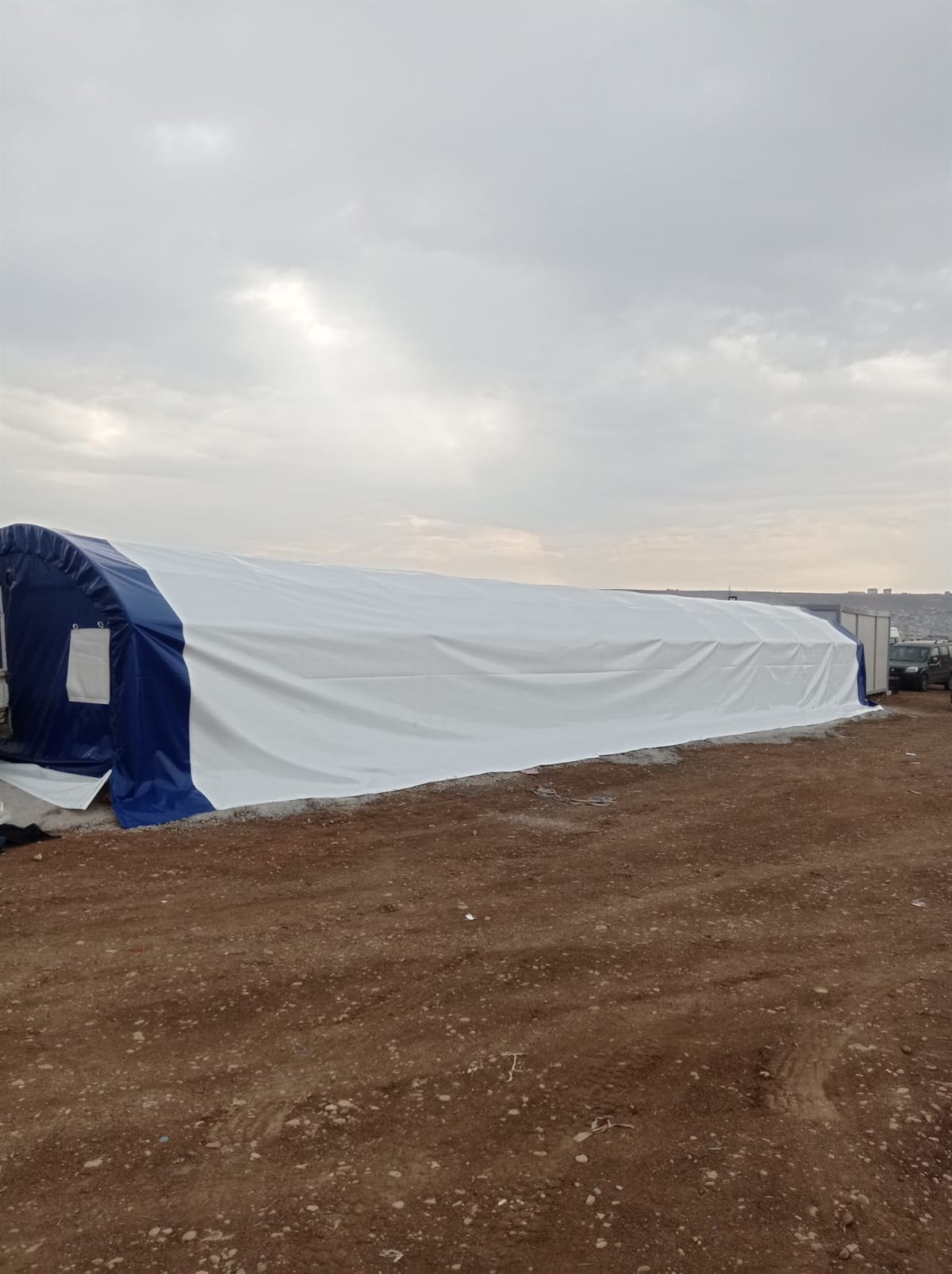 Şantiye Çadırı Depo Çadır  20mX5m