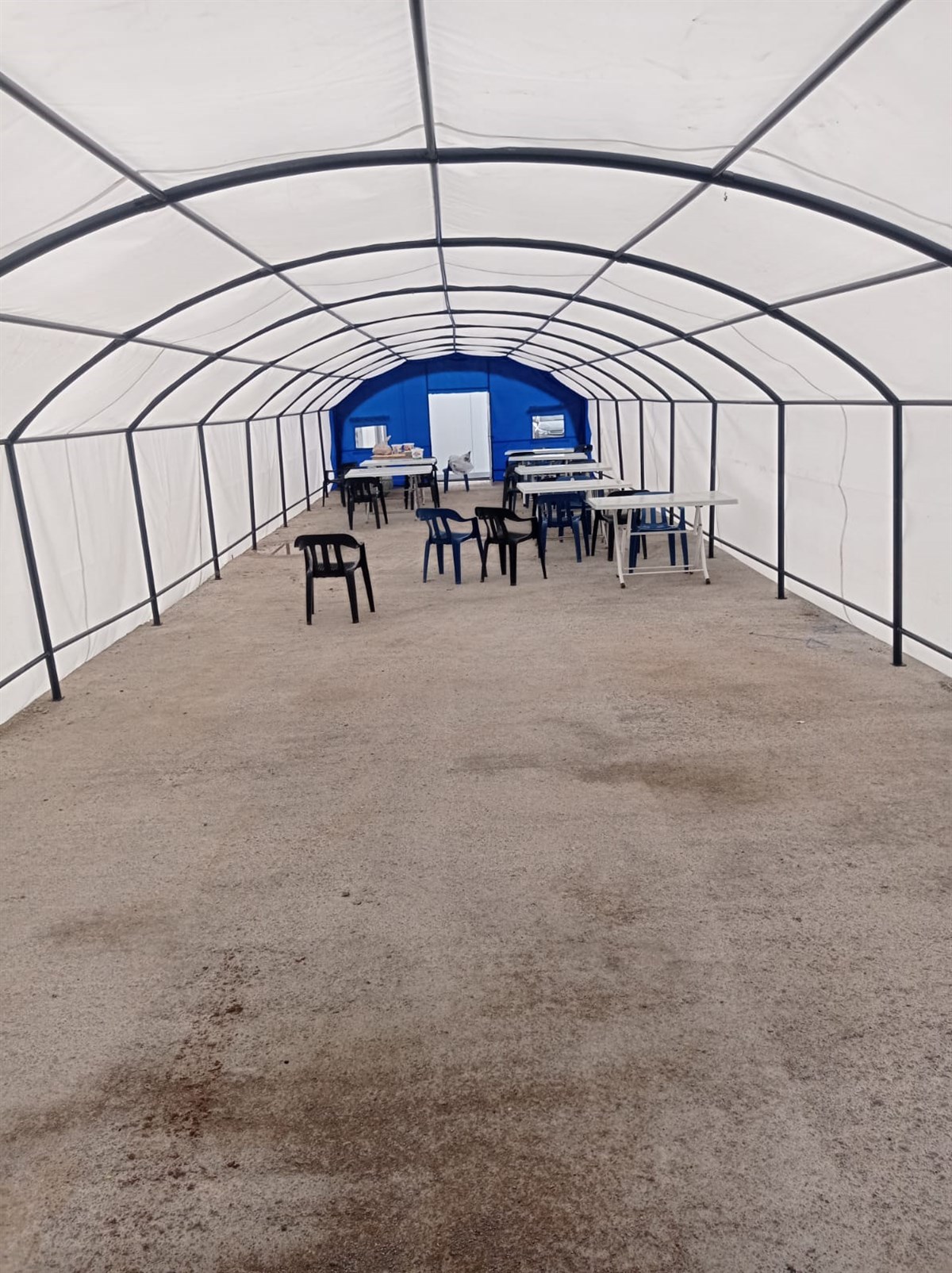 Şantiye Çadırı Depo Çadır  20mX5m