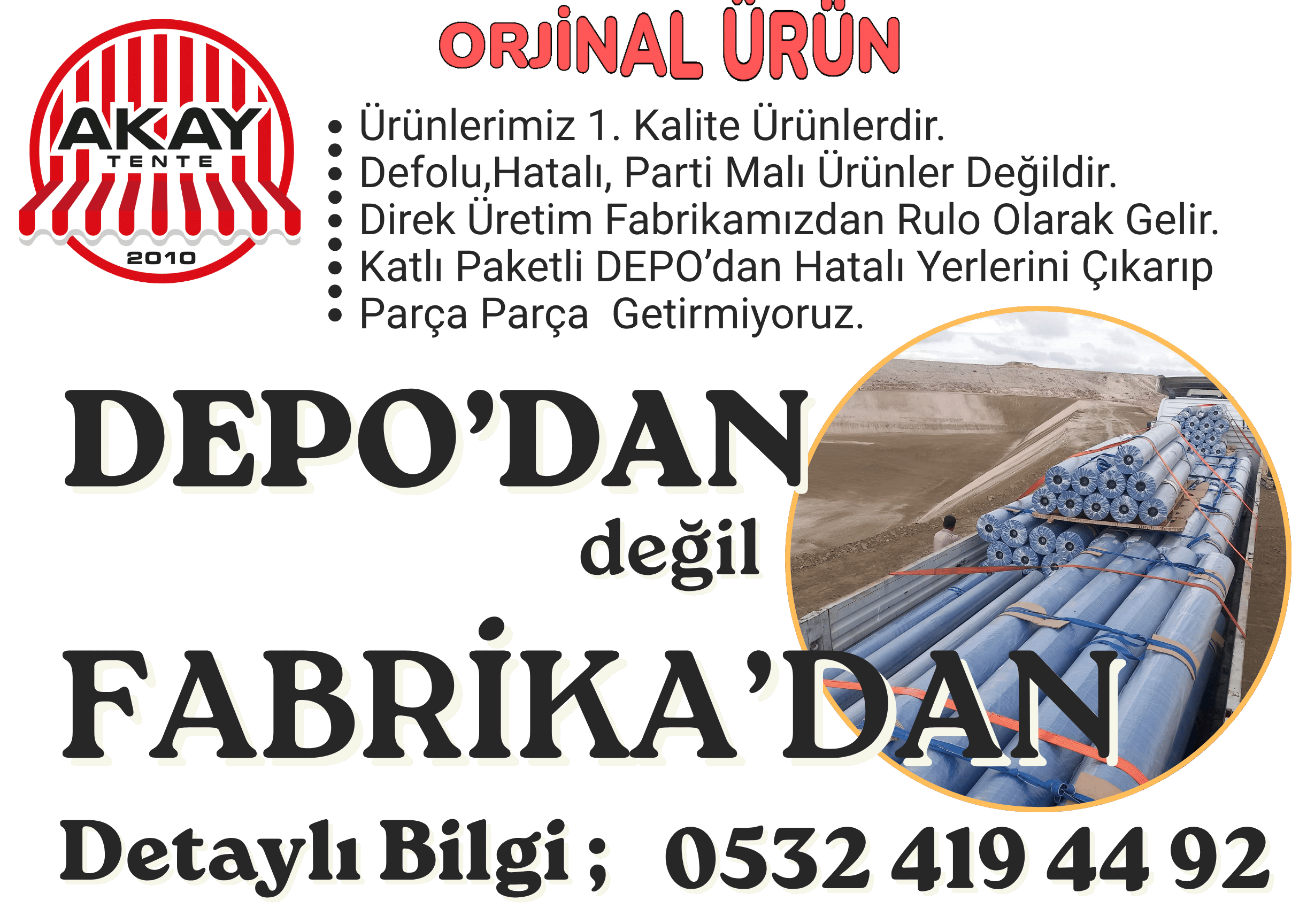 Toprak Havuz Brandası 650 Gram Metre Fiyatı